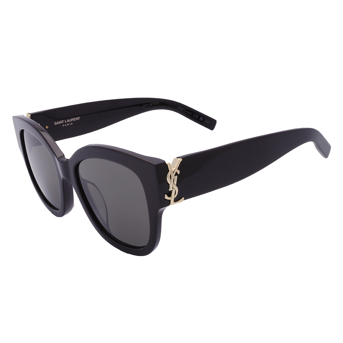 saint laurent grey butterfly ladies sunglasses sl m95/f 001 56 saint laurent grey butterfly ladies sunglasses sl m95/f 001 56