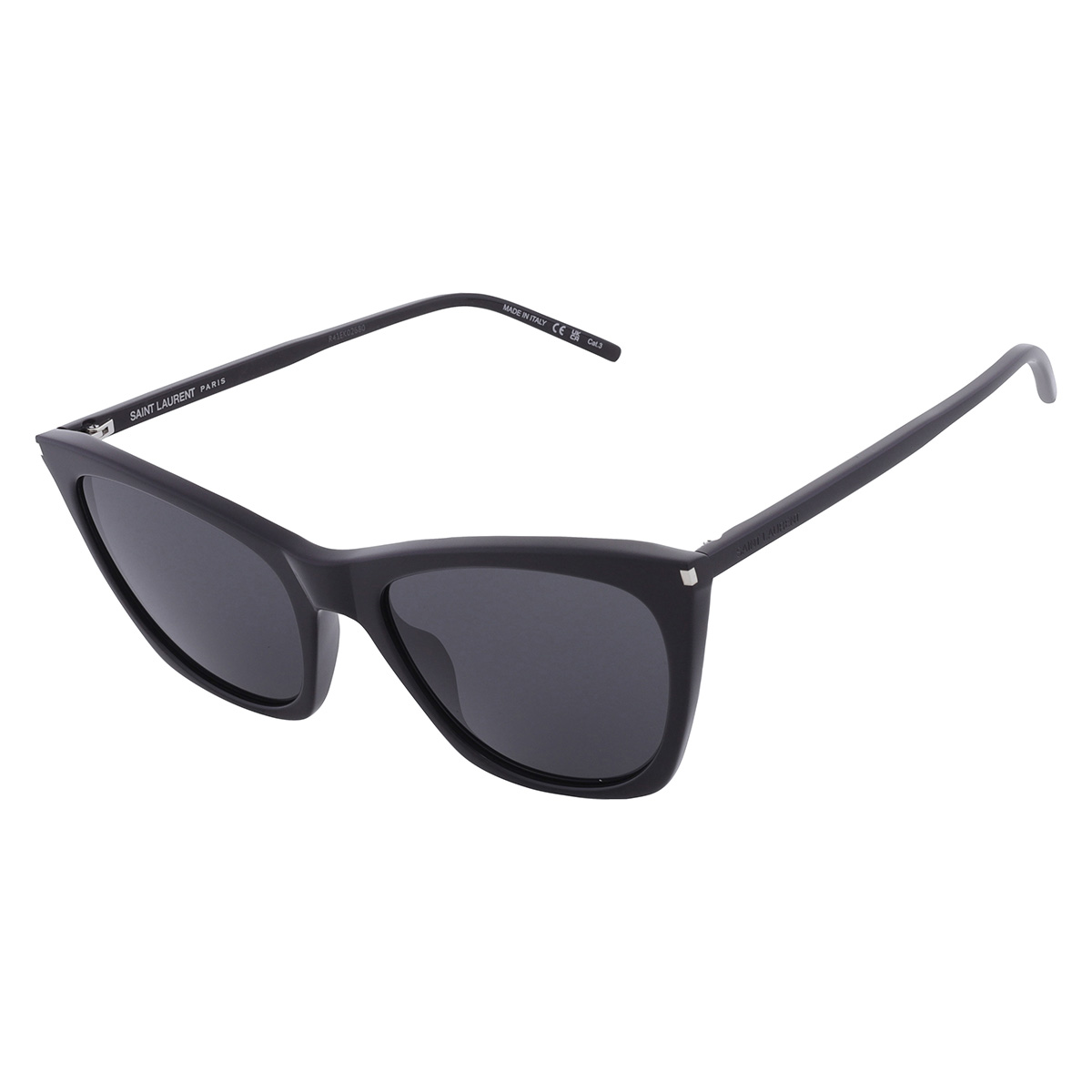 saint laurent grey cat eye ladies sunglasses sl 214 kate thin 001 55 saint laurent grey cat eye ladies sunglasses sl 214 kate thin 001 55