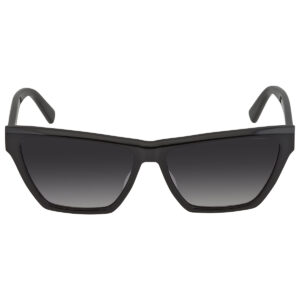 saint laurent grey gradient cat eye ladies sunglasses sl m103 001 58