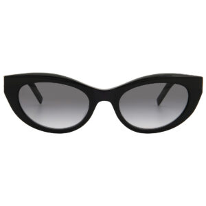 saint laurent grey gradient cat eye ladies sunglasses sl m115 002 54