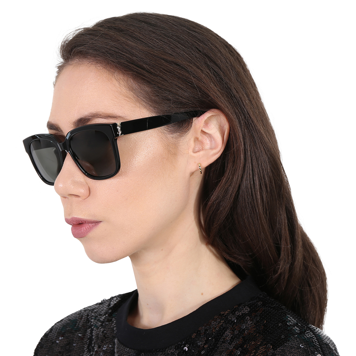 saint laurent grey square ladies sunglasses sl m40 003 54 saint laurent grey square ladies sunglasses sl m40 003 54