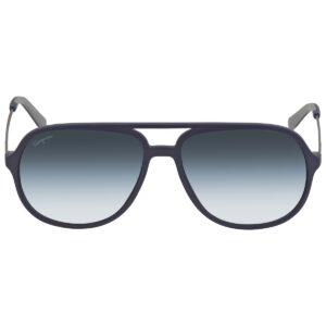 ferragamo salvatore ferragamo blue gradient navigator men's sunglasses sf999s 414 60