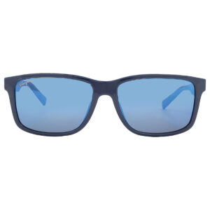 ferragamo salvatore ferragamo blue rectangular men's sunglasses sf938s 435 57
