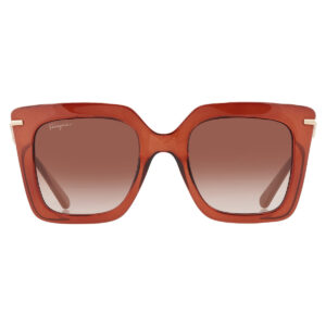 ferragamo salvatore ferragamo brown gradient butterfly ladies sunglasses sf1041s 232 51