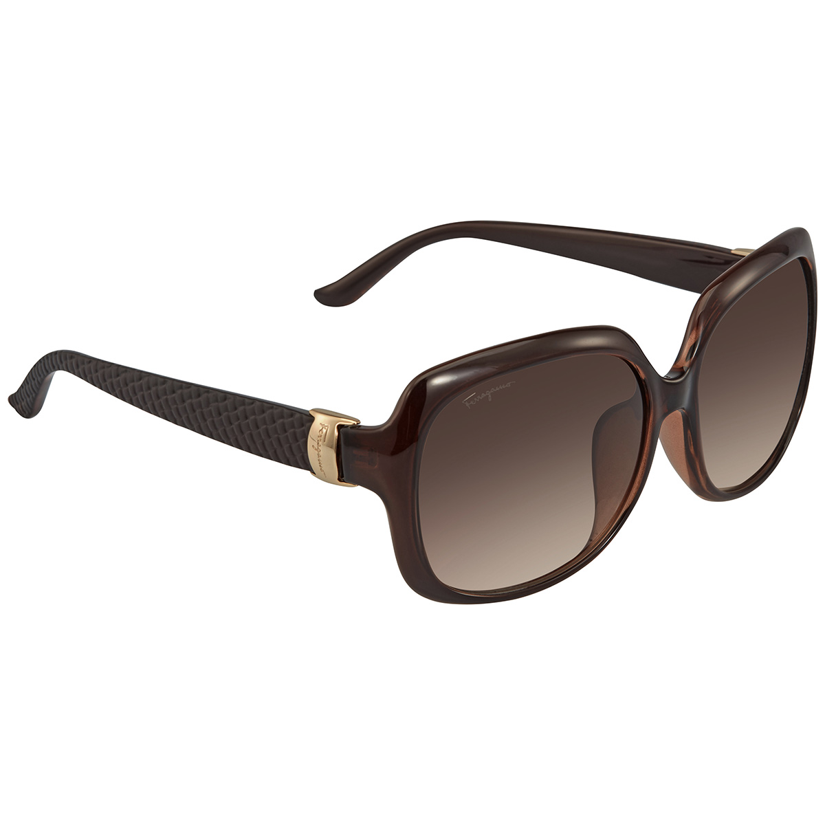 ferragamo salvatore ferragamo brown gradient rectangular ladies sunglasses sf739sa 210 59 ferragamo salvatore ferragamo brown gradient rectangular ladies sunglasses sf739sa 210 59