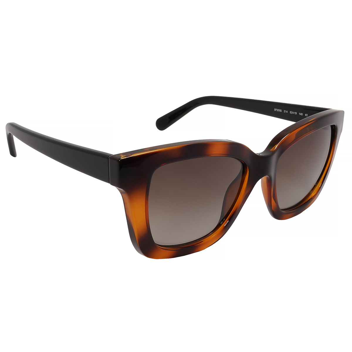 ferragamo salvatore ferragamo brown gradient rectangular ladies sunglasses sf955s 214 53 ferragamo salvatore ferragamo brown gradient rectangular ladies sunglasses sf955s 214 53