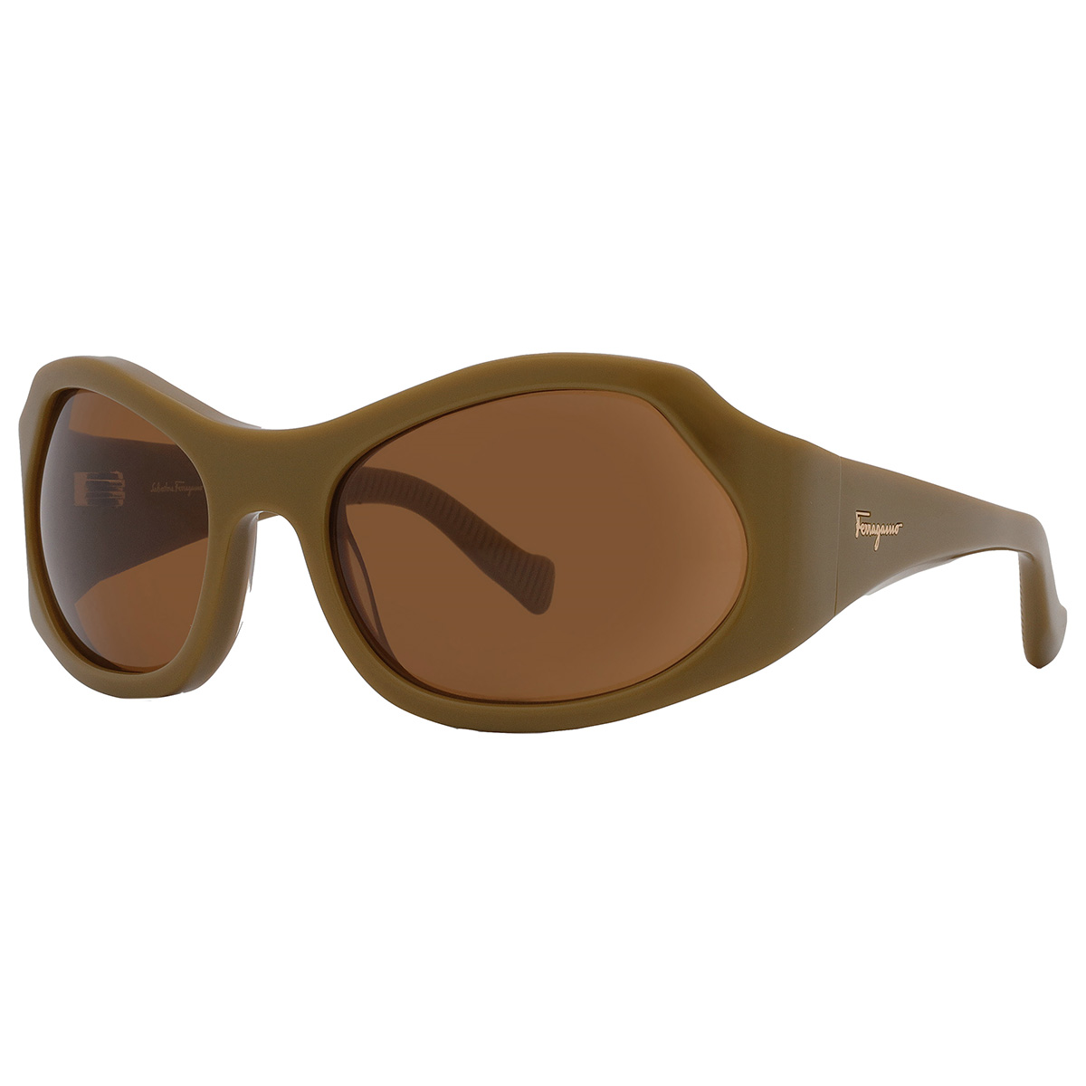 ferragamo salvatore ferragamo brown wrap ladies sunglasses sf1078s 320 59 ferragamo salvatore ferragamo brown wrap ladies sunglasses sf1078s 320 59