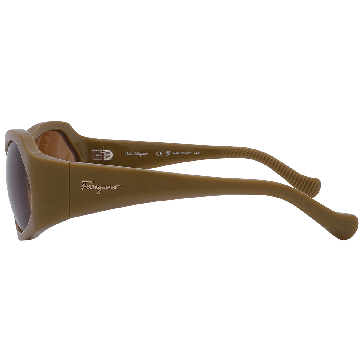 ferragamo salvatore ferragamo brown wrap ladies sunglasses sf1078s 320 59 ferragamo salvatore ferragamo brown wrap ladies sunglasses sf1078s 320 59
