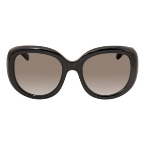 ferragamo salvatore ferragamo gradient smoke oval ladies sunglasses sf727s 001 53