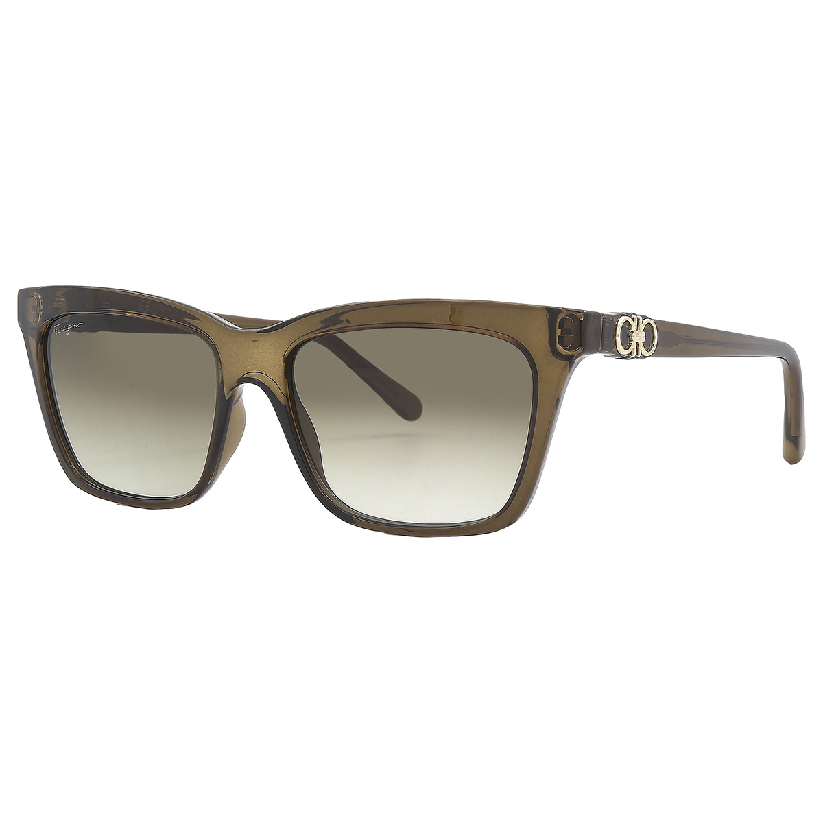 ferragamo salvatore ferragamo green gradient square ladies sunglasses sf1027s 315 55 ferragamo salvatore ferragamo green gradient square ladies sunglasses sf1027s 315 55