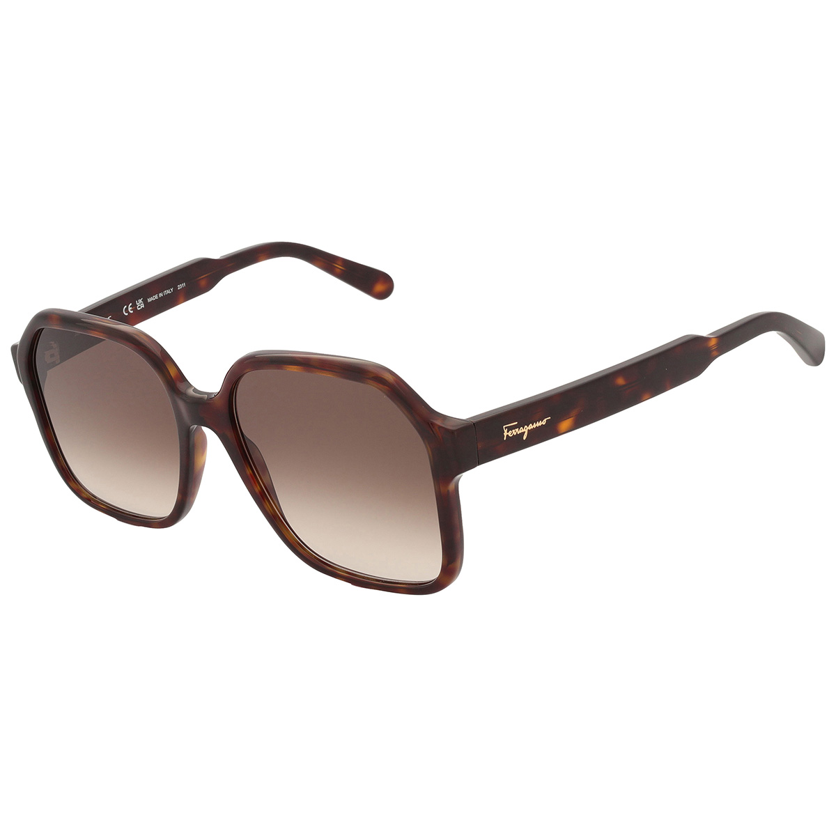 ferragamo salvatore ferragamo grey gradient square ladies sunglasses sf1069s 242 56 ferragamo salvatore ferragamo grey gradient square ladies sunglasses sf1069s 242 56