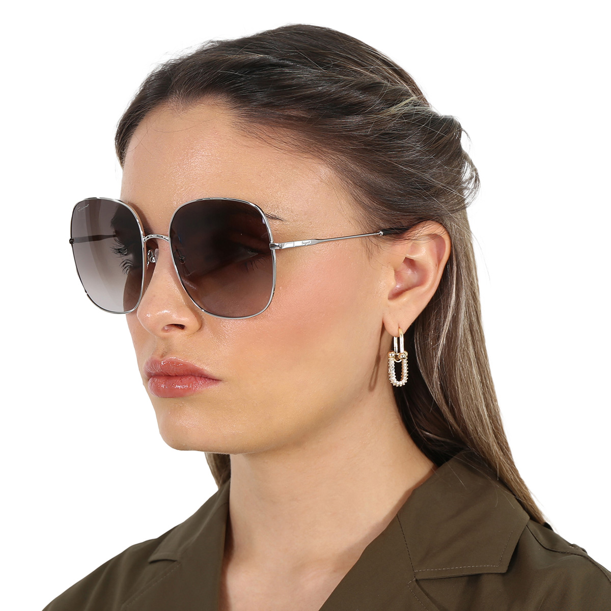 ferragamo salvatore ferragamo grey gradient square ladies sunglasses sf300s 041 59 ferragamo salvatore ferragamo grey gradient square ladies sunglasses sf300s 041 59