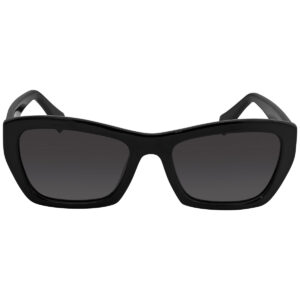 ferragamo salvatore ferragamo grey rectangular ladies sunglasses sf958s 001 55