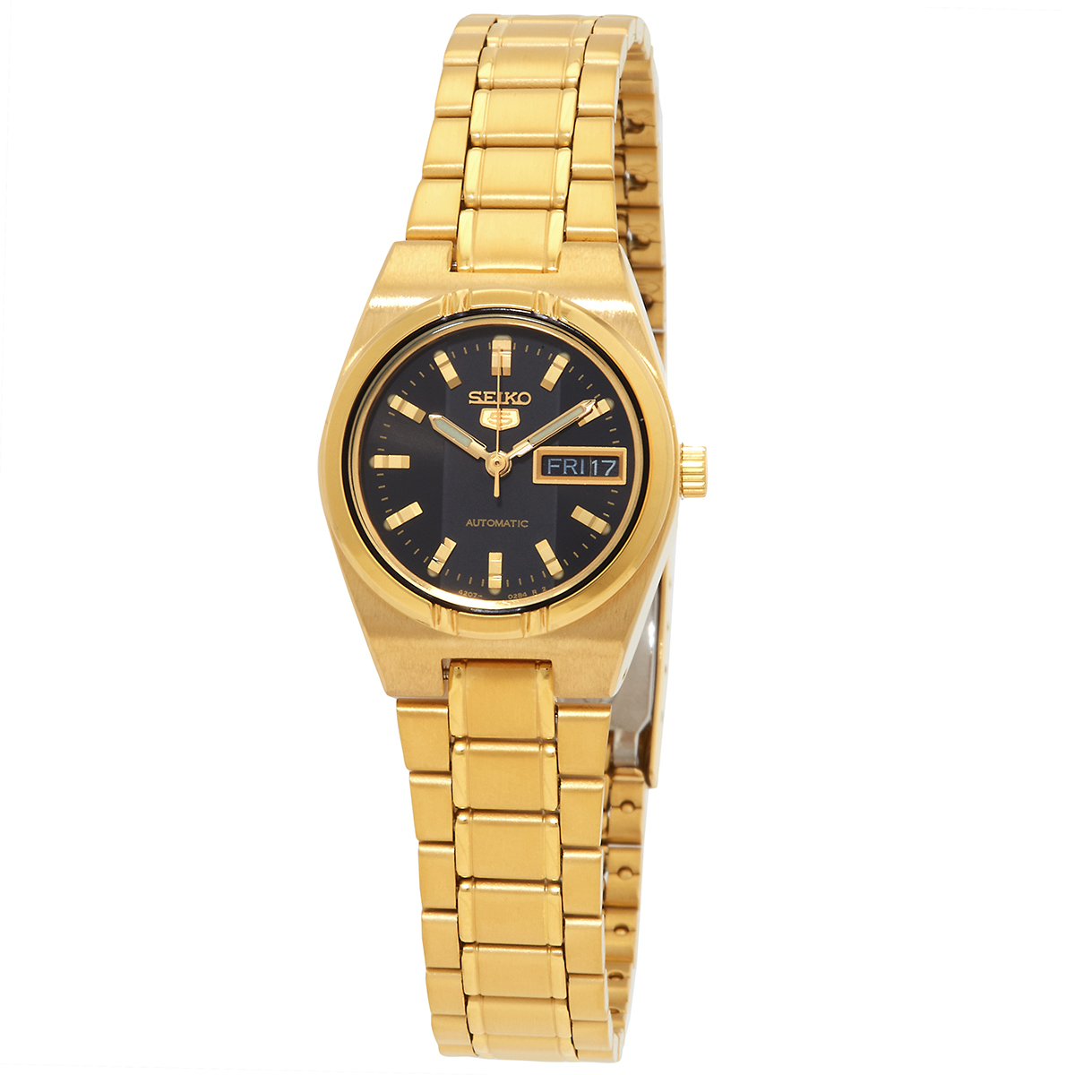 seiko 5 automatic black dial ladies watch sym602k1 seiko 5 automatic black dial ladies watch sym602k1