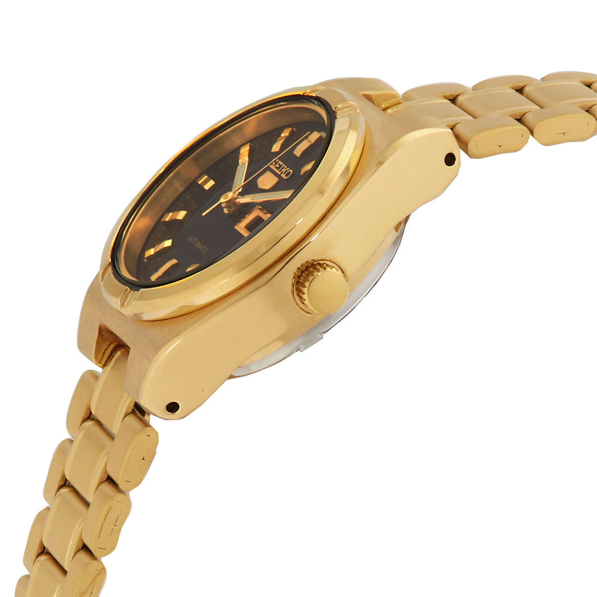 seiko 5 automatic black dial ladies watch sym602k1 seiko 5 automatic black dial ladies watch sym602k1