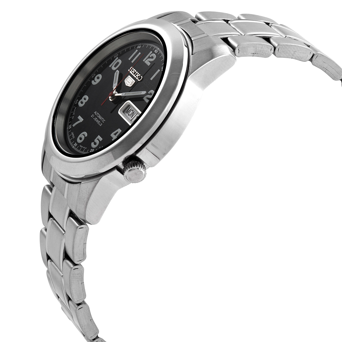 seiko 5 automatic black dial men's watch snkk35j1 seiko 5 automatic black dial men's watch snkk35j1