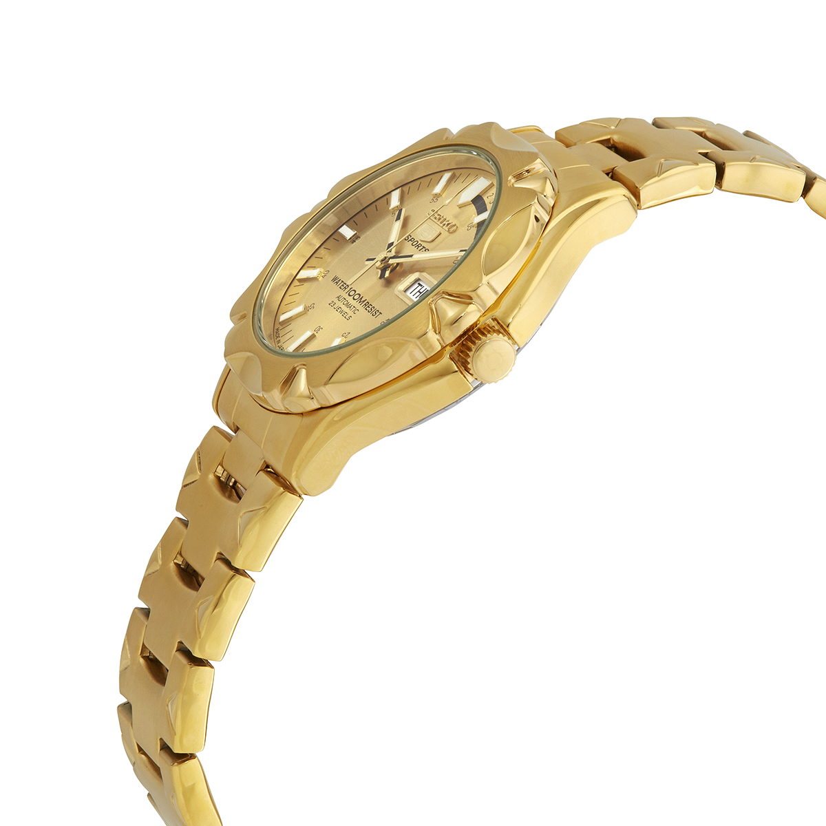 seiko 5 automatic gold dial men's watch snz450j1 seiko 5 automatic gold dial men's watch snz450j1