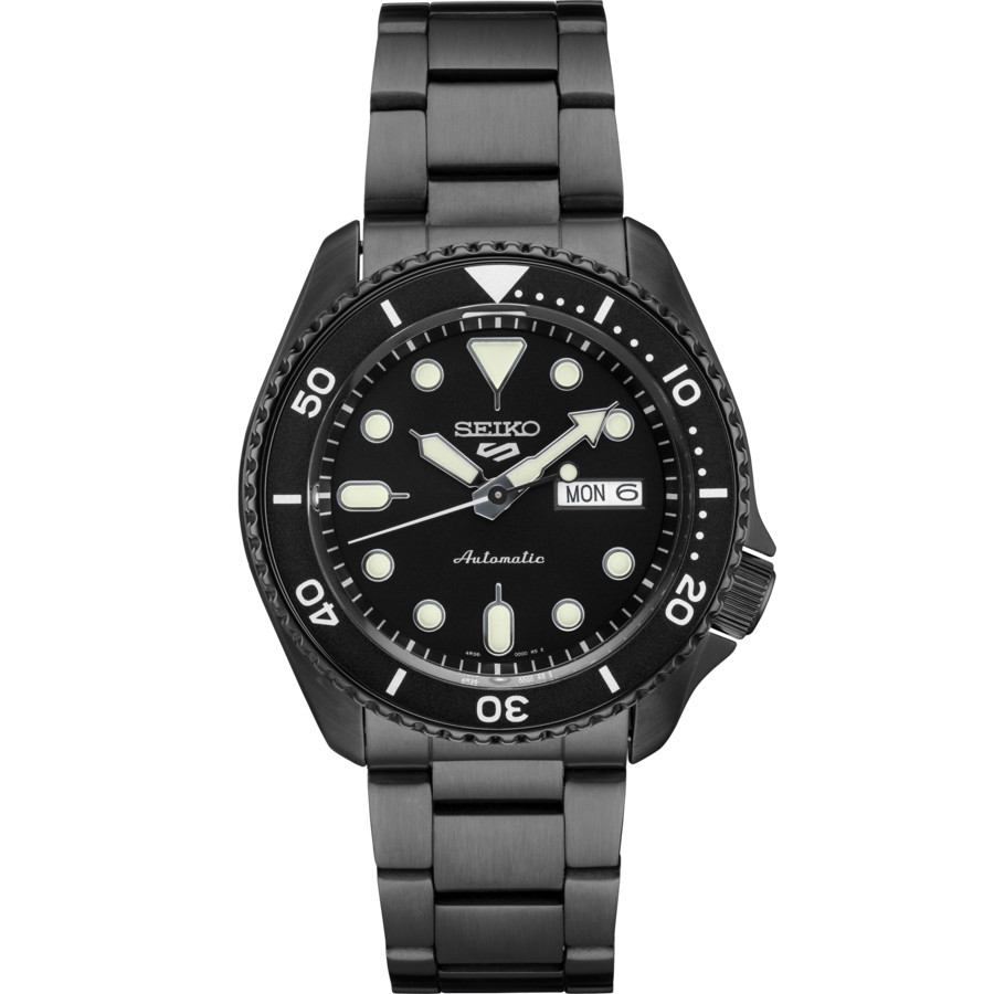seiko 5 sports automatic black dial men's watch srpd65 seiko 5 sports automatic black dial men's watch srpd65