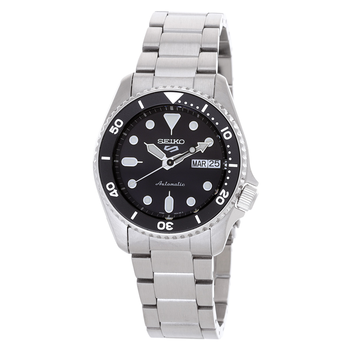 seiko 5 sports automatic black dial men's watch srpk29k1 seiko 5 sports automatic black dial men's watch srpk29k1