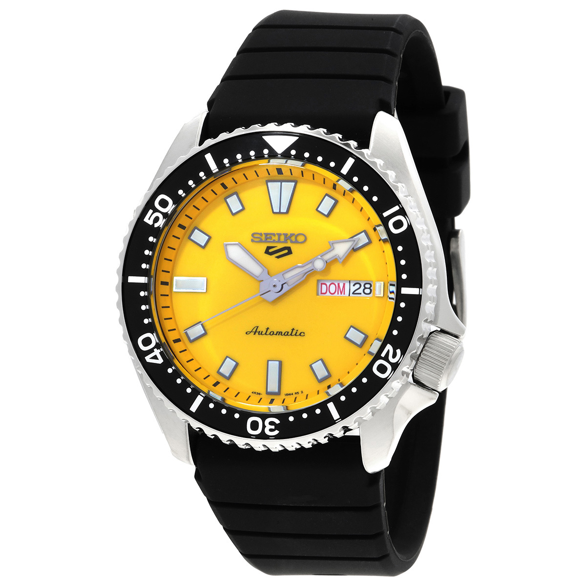 seiko 5 sports automatic yellow dial men's watch srpl87k1 seiko 5 sports automatic yellow dial men's watch srpl87k1