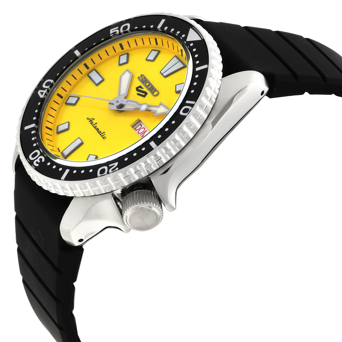 seiko 5 sports automatic yellow dial men's watch srpl87k1 seiko 5 sports automatic yellow dial men's watch srpl87k1