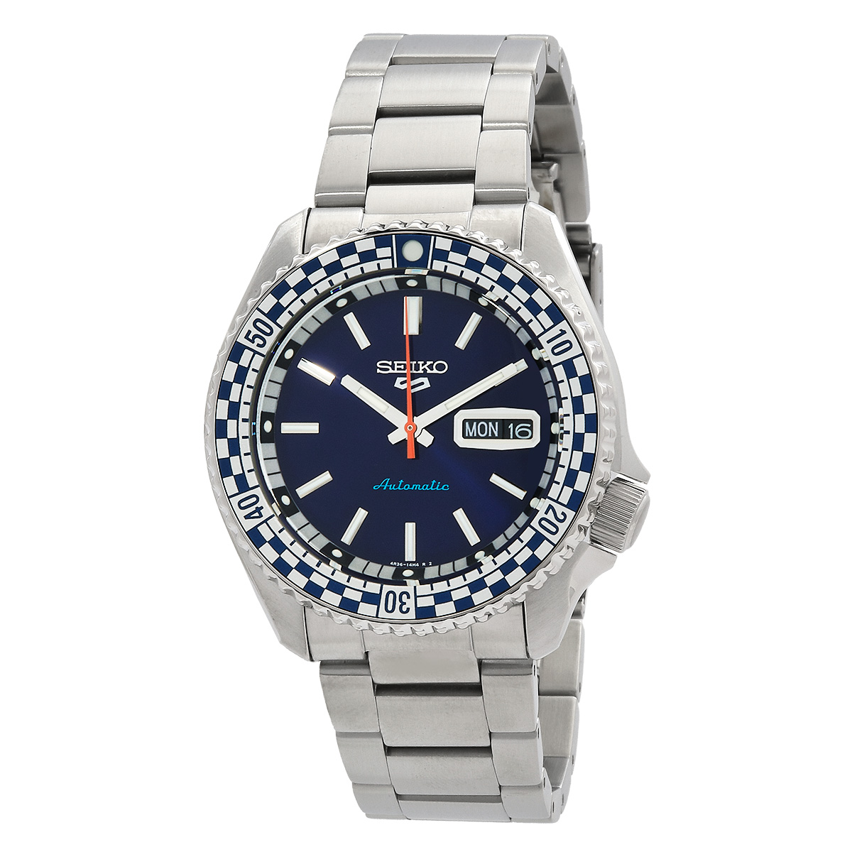 seiko 5 sports special edition automatic blue dial men's watch srpk65k1 seiko 5 sports special edition automatic blue dial men's watch srpk65k1