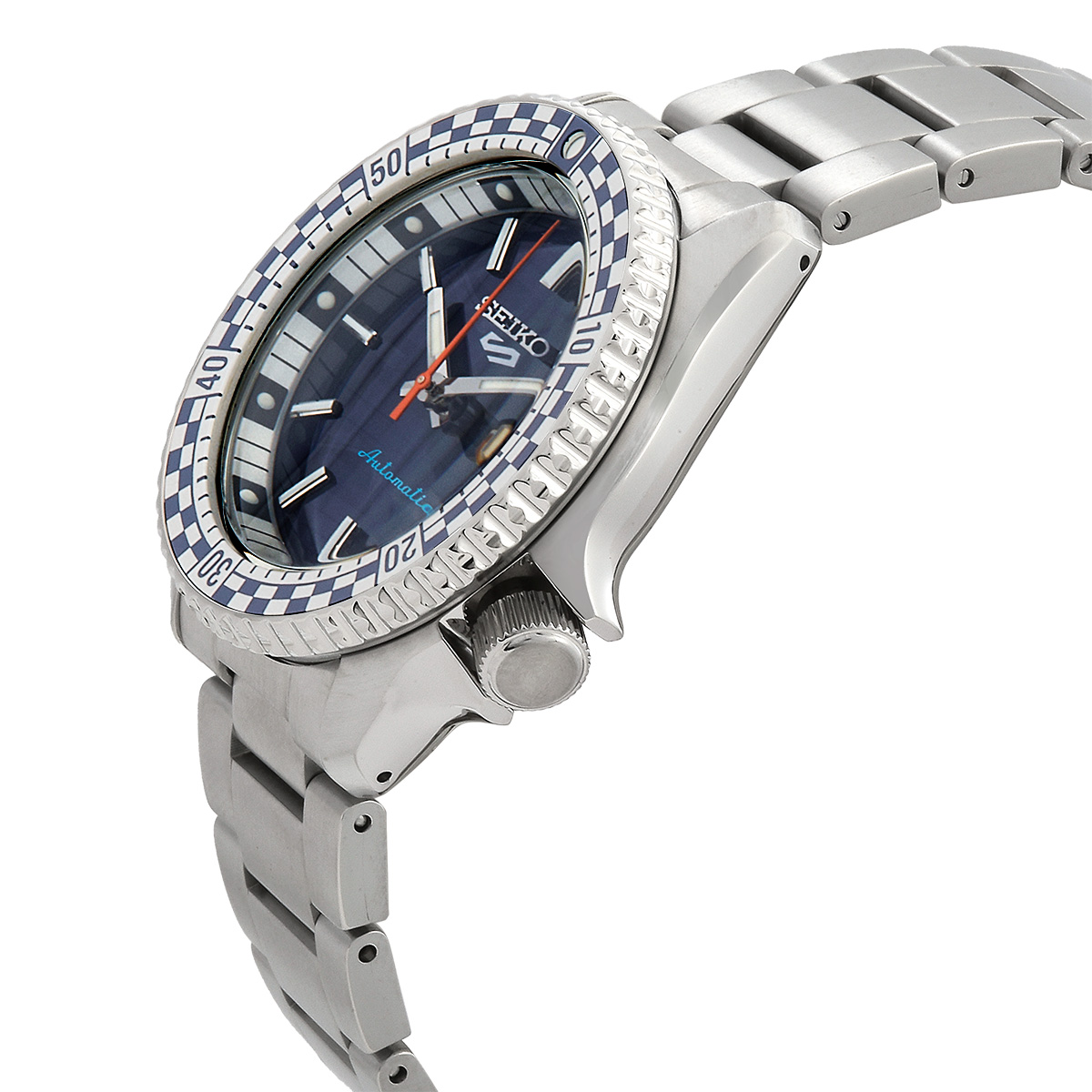 seiko 5 sports special edition automatic blue dial men's watch srpk65k1 seiko 5 sports special edition automatic blue dial men's watch srpk65k1