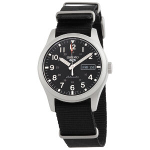 seiko automatic black dial men's watch srpg37k1