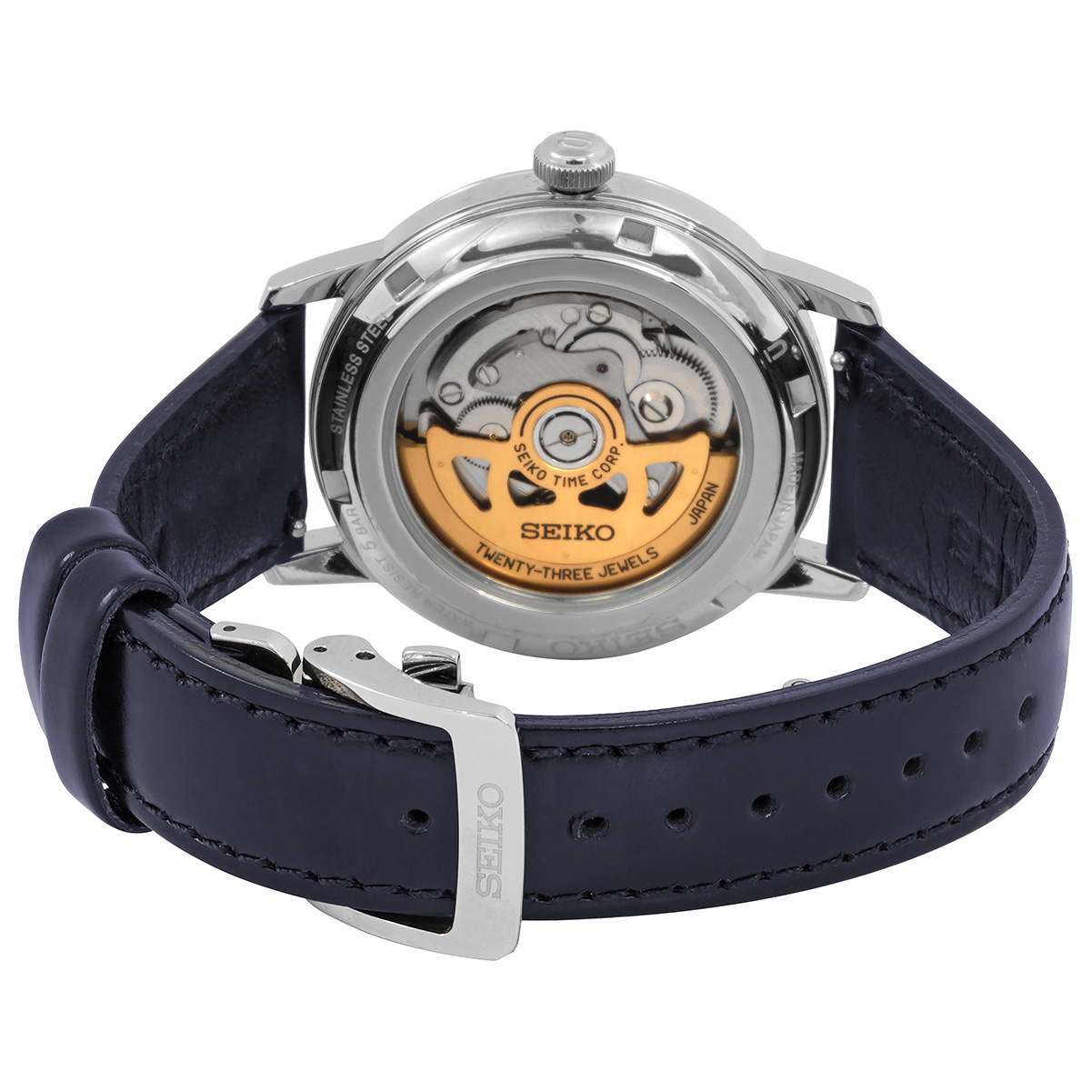 seiko presage cocktail time automatic blue dial men's watch srpe43 seiko presage cocktail time automatic blue dial men's watch srpe43