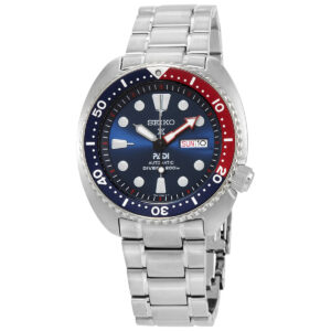 seiko prospex automatic blue dial pepsi bezel men's watch srpe99k1