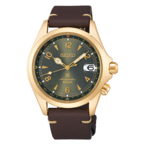 seiko prospex luxe automatic green dial men's watch spb210