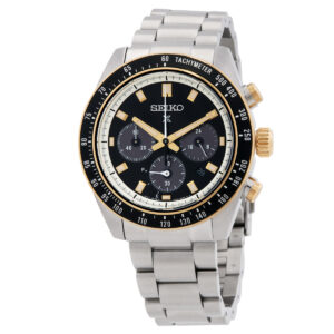 seiko prospex speedtimer chronograph black dial men's watch ssc941p1