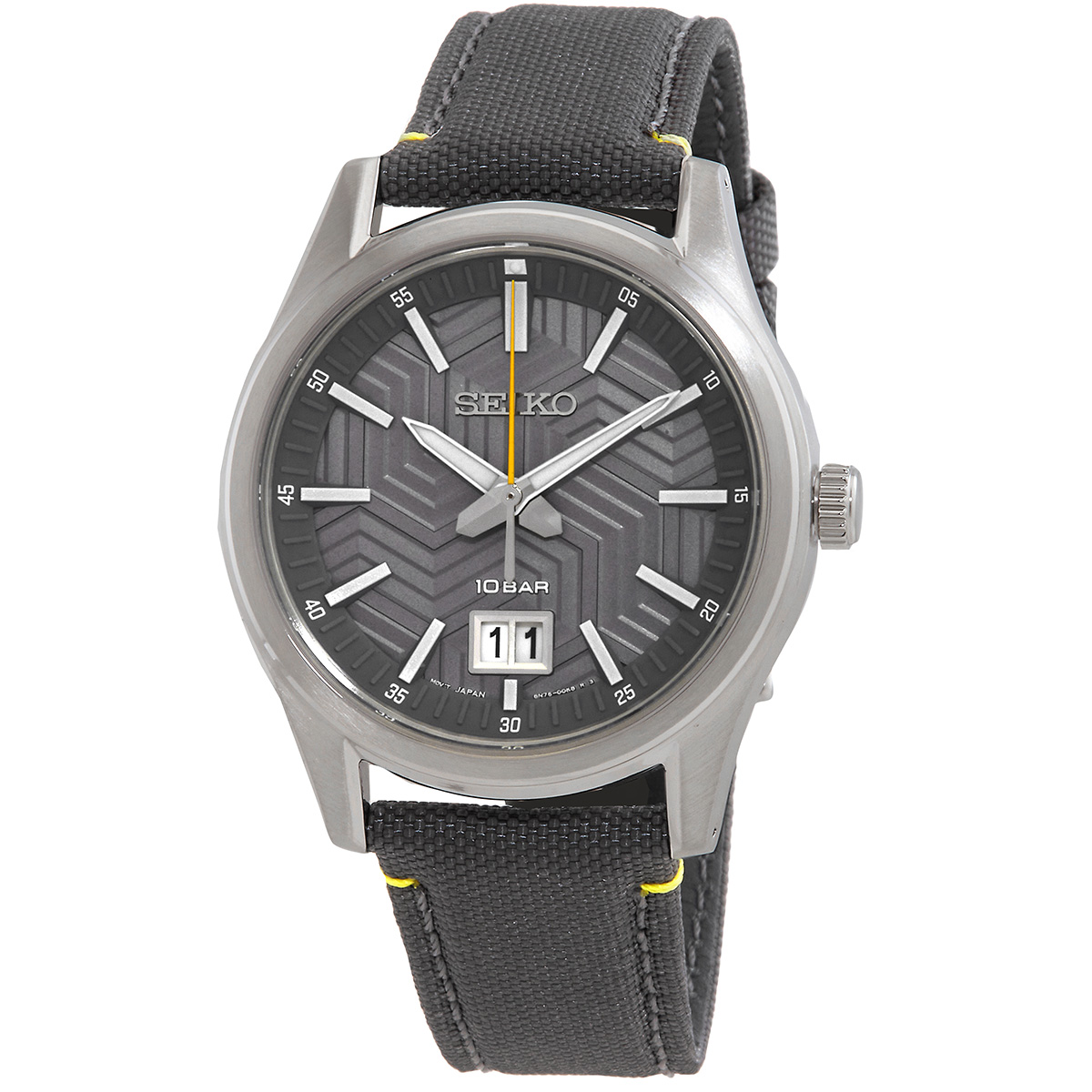 seiko quartz grey dial men's watch sur543 seiko quartz grey dial men's watch sur543