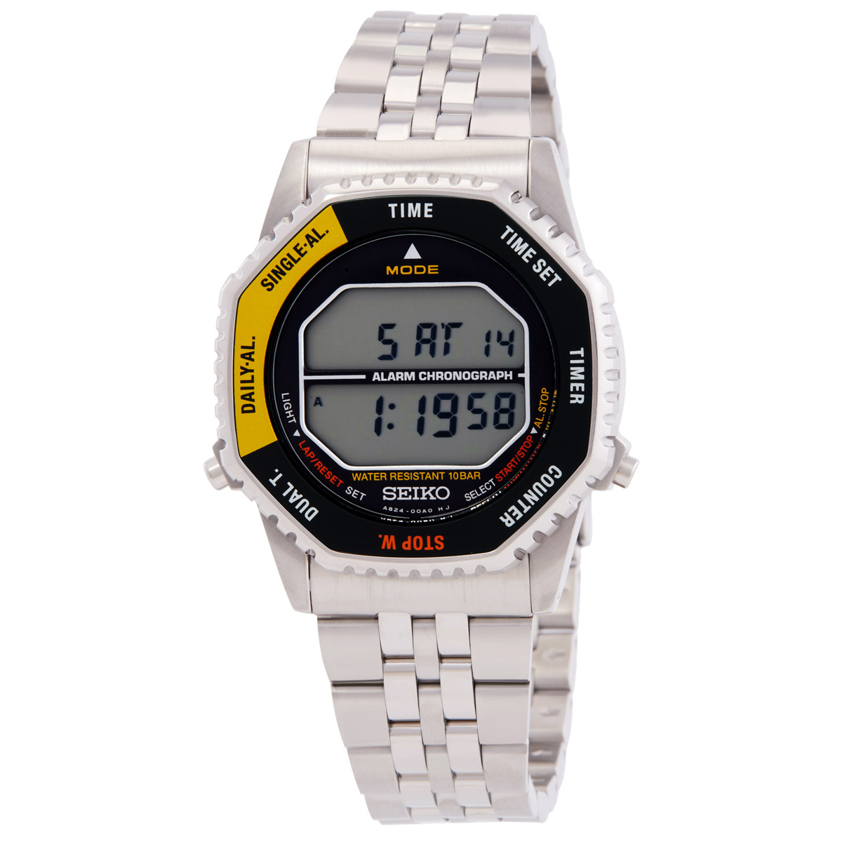seiko rotocall alarm chronograph quartz digital watch smgg17p1 seiko rotocall alarm chronograph quartz digital watch smgg17p1