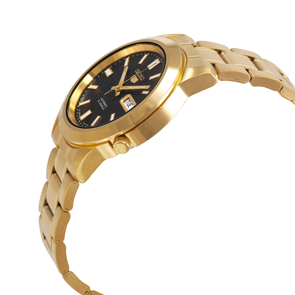 seiko 5 automatic black dial men's watch snkk22j1 seiko 5 automatic black dial men's watch snkk22j1