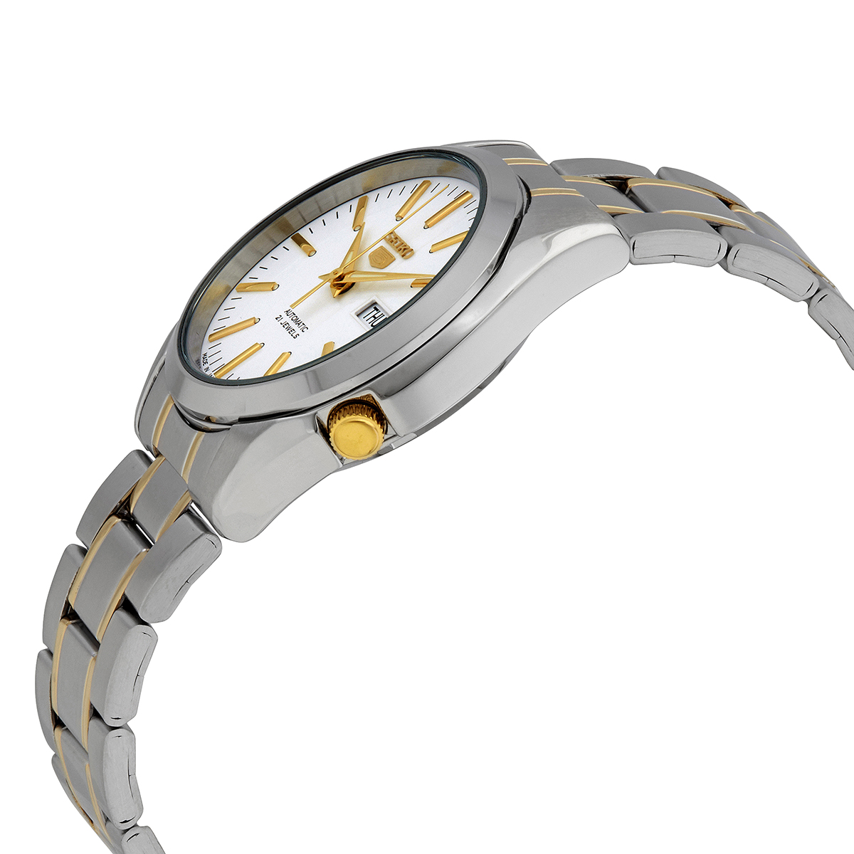 seiko 5 automatic white dial men's watch snkl47j1 seiko 5 automatic white dial men's watch snkl47j1