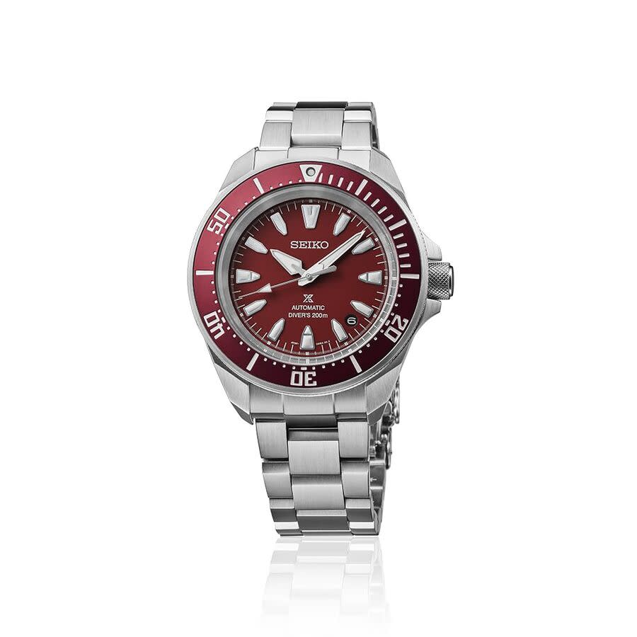 seiko seiko prospex samurai automatic red dial men's watch srpl11 seiko seiko prospex samurai automatic red dial men's watch srpl11