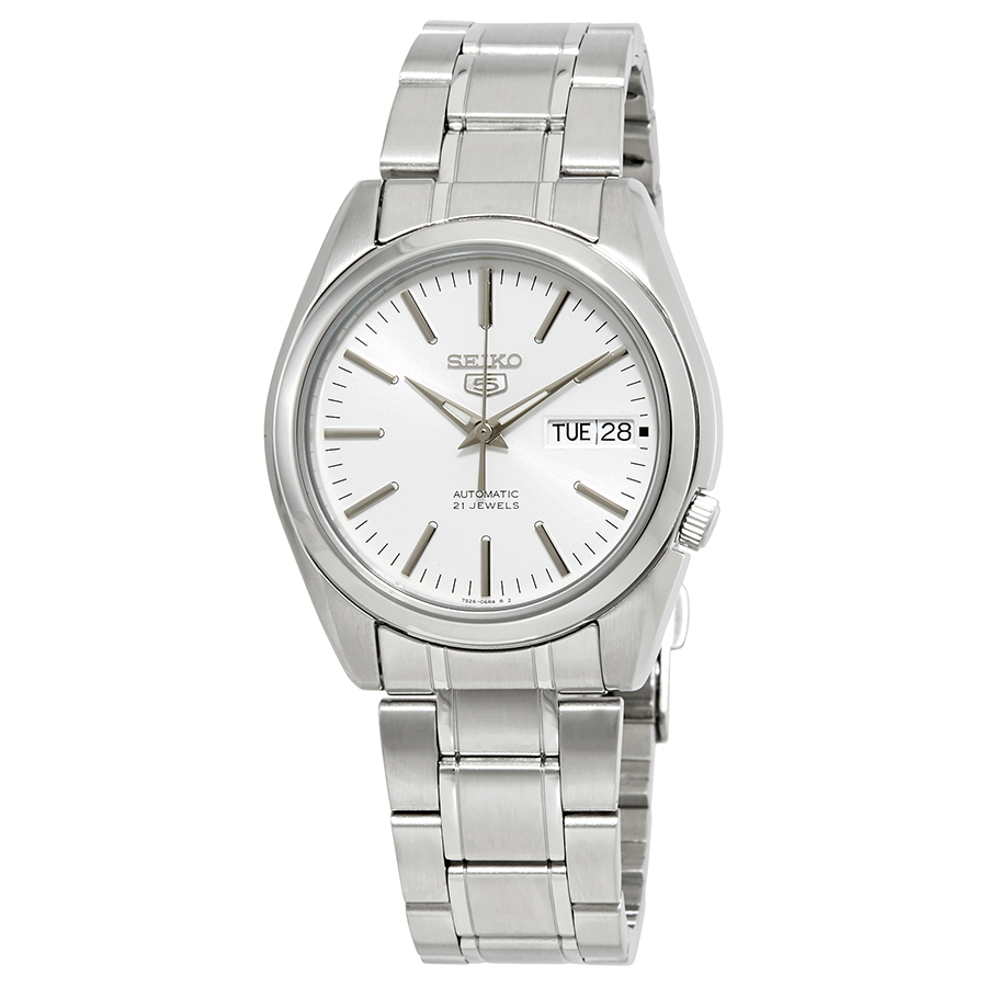 seiko series 5 automatic white dial men's watch snkl41 seiko series 5 automatic white dial men's watch snkl41