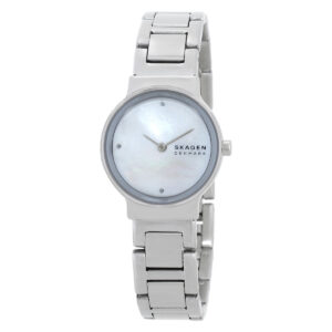 skagen freja lille quartz white dial ladies watch skw3168