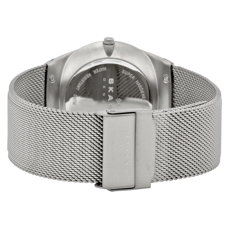 skagen melbye grey dial stainless steel mesh men's watch skw6078 skagen melbye grey dial stainless steel mesh men's watch skw6078