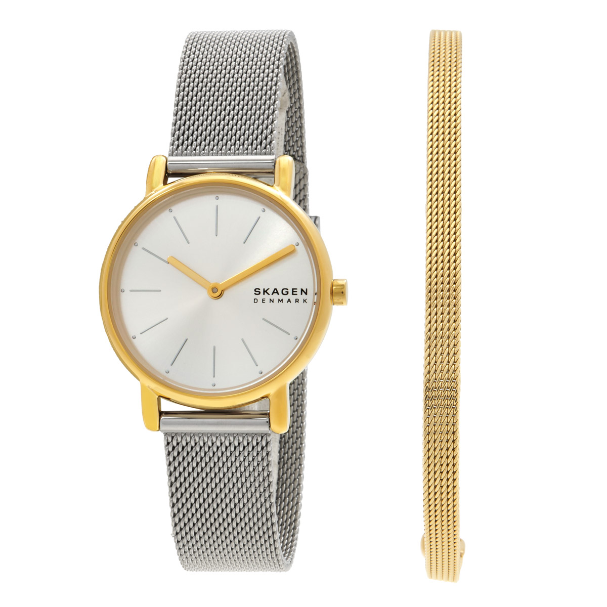 skagen signatur lille quartz white dial ladies watch and bracelet set skw3153set skagen signatur lille quartz white dial ladies watch and bracelet set skw3153set