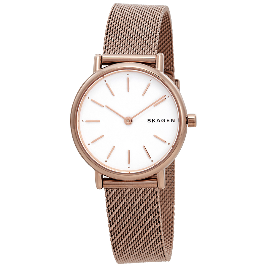 skagen signatur white dial ladies watch skw2694 skagen signatur white dial ladies watch skw2694