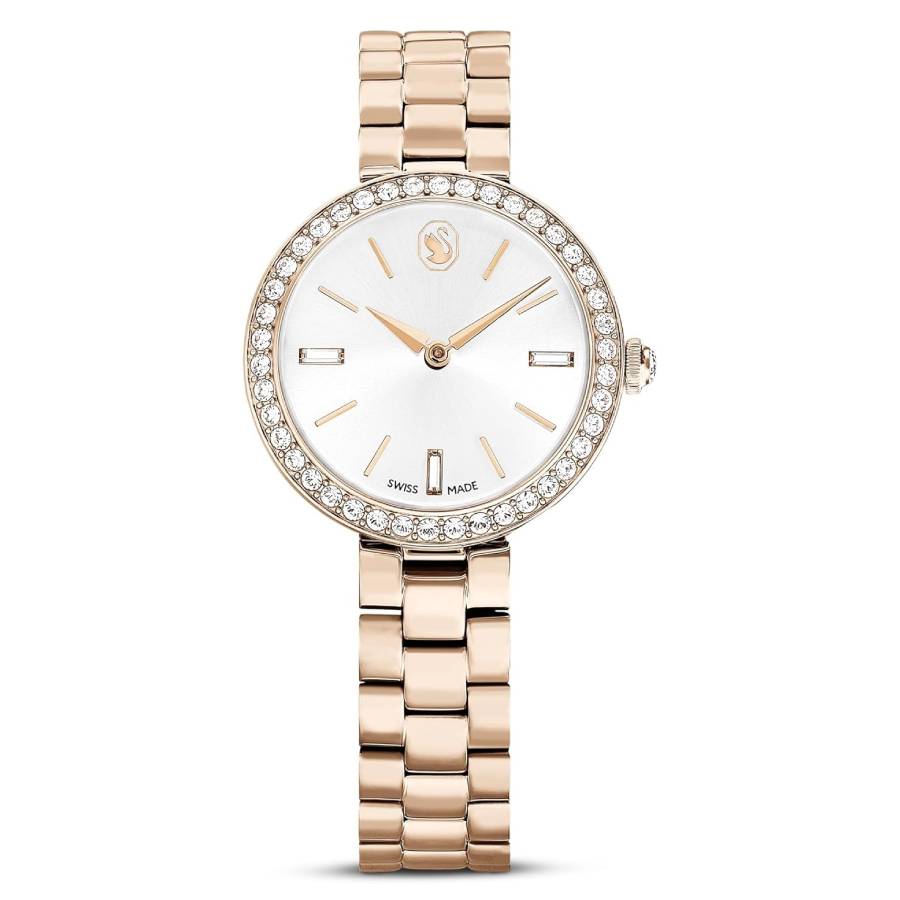 swarovski certa quartz crystal silver dial ladies watch 5673013 swarovski certa quartz crystal silver dial ladies watch 5673013