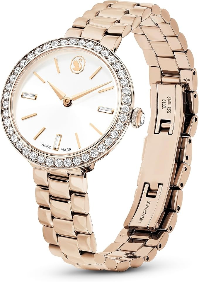 swarovski certa quartz crystal silver dial ladies watch 5673013 swarovski certa quartz crystal silver dial ladies watch 5673013