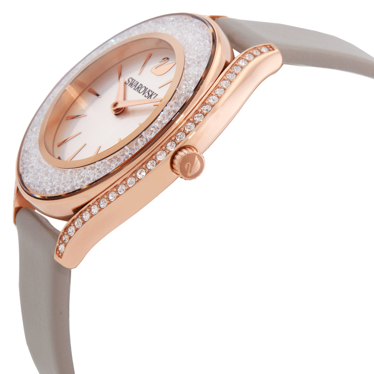 swarovski crystalline aura quartz white silver tone dial ladies watch 5519450 swarovski crystalline aura quartz white silver tone dial ladies watch 5519450