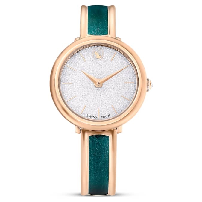 swarovski crystalline bangle quartz ladies watch 5709816 swarovski crystalline bangle quartz ladies watch 5709816