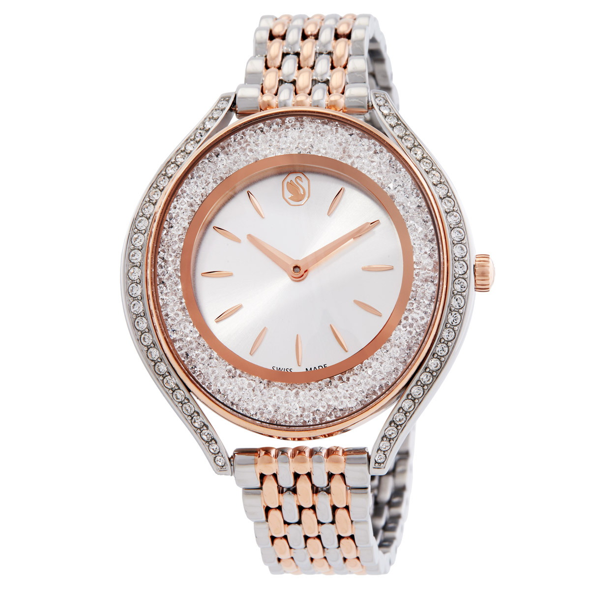swarovski crystalline quartz white dial ladies watch 5730162 swarovski crystalline quartz white dial ladies watch 5730162
