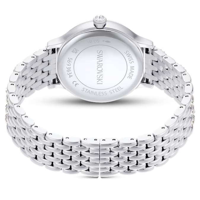swarovski imber quartz crystal silver dial ladies watch 5693634 swarovski imber quartz crystal silver dial ladies watch 5693634