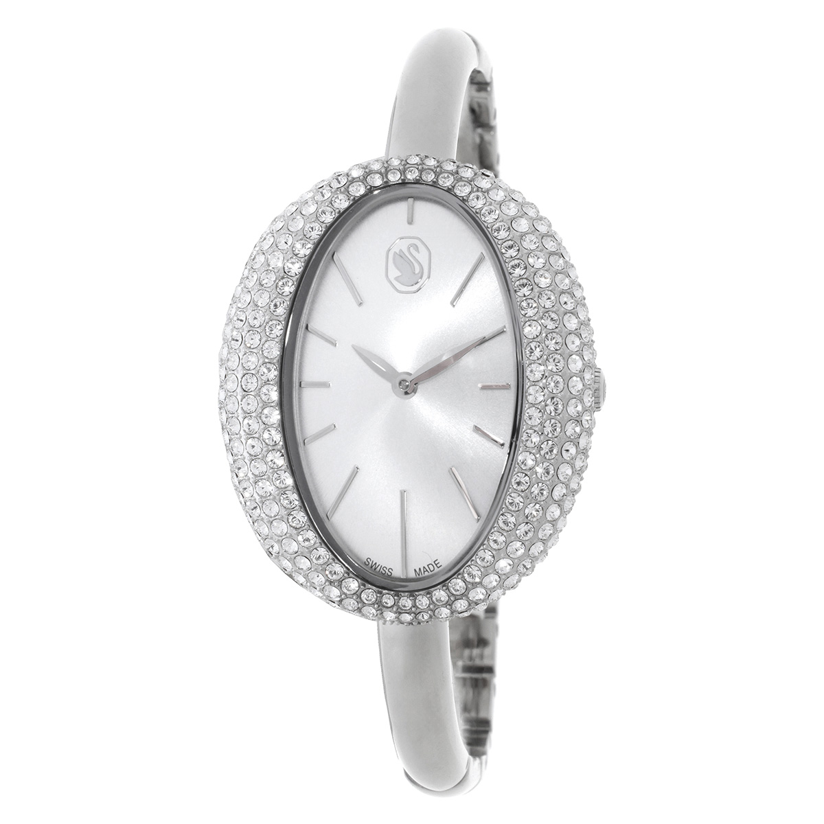 swarovski imber quartz crystal silver dial ladies watch 5705419 swarovski imber quartz crystal silver dial ladies watch 5705419