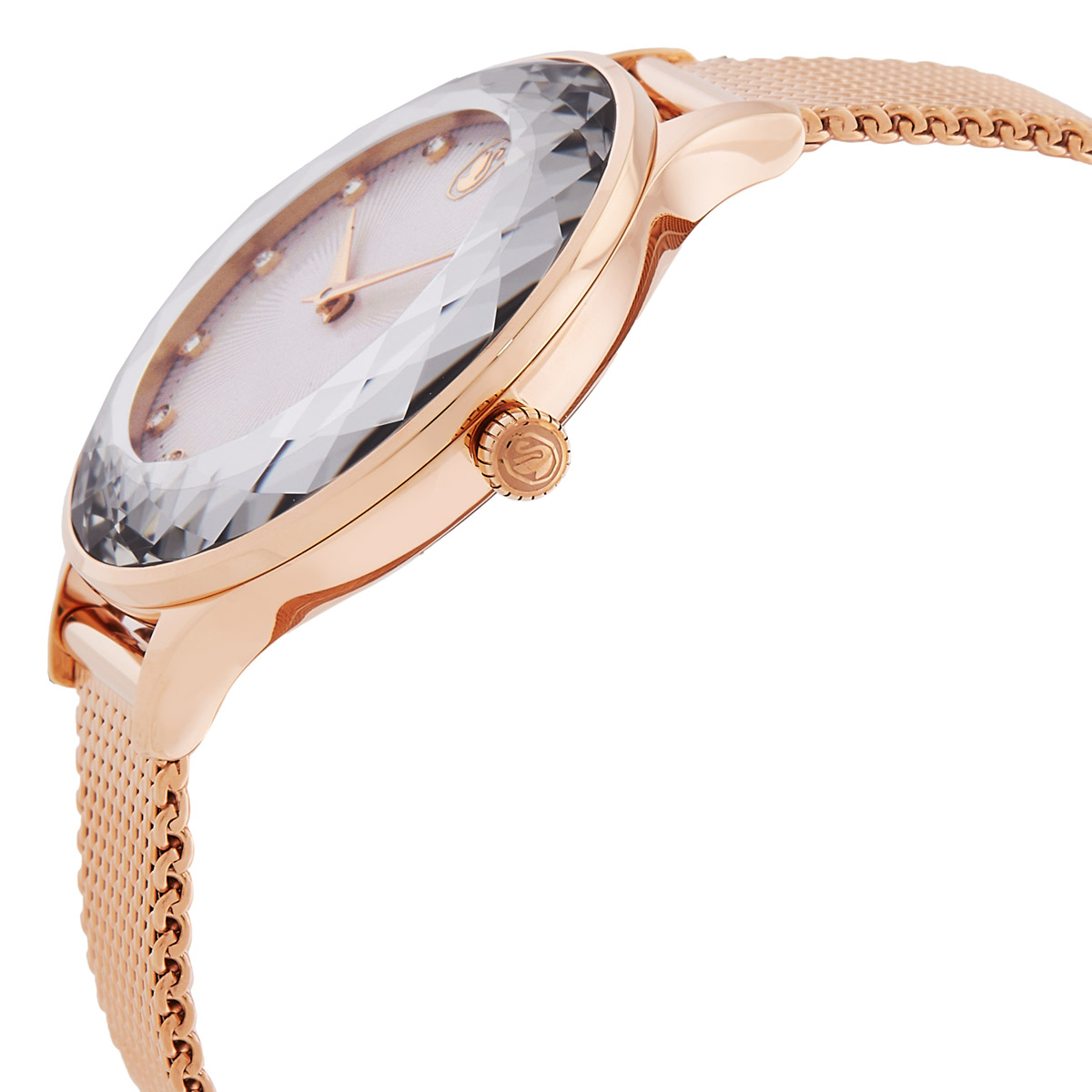 swarovski octea nova quartz crystal silver dial ladies watch 5650011 swarovski octea nova quartz crystal silver dial ladies watch 5650011